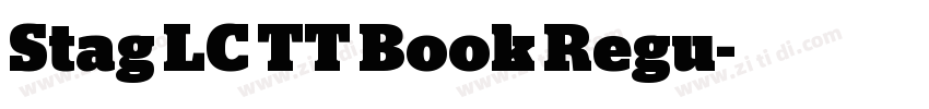 Stag LC TT Book Regu字体转换 Stag LC TT Book Regu字体转换